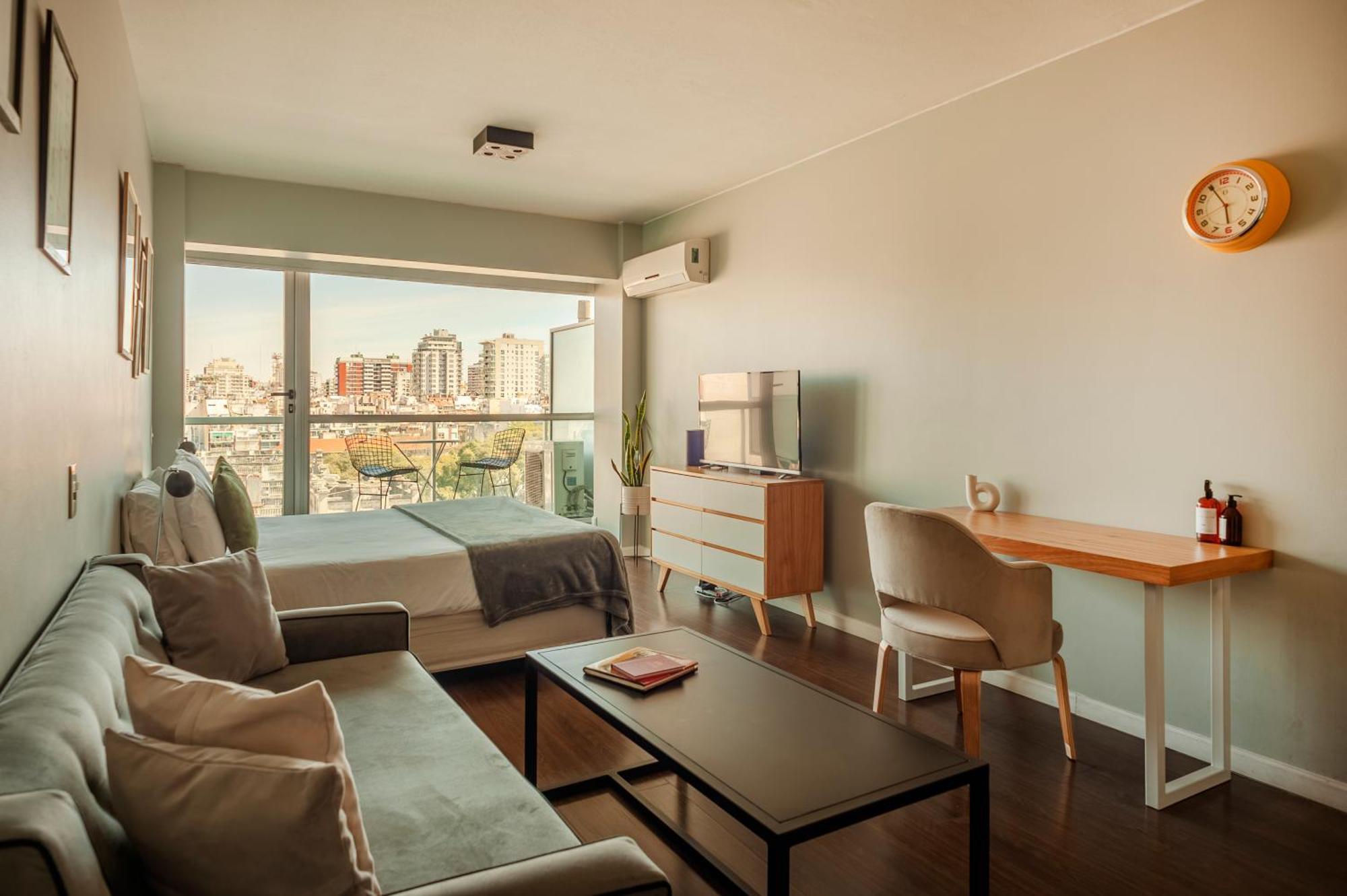 High End Cozy At Recoleta -amazing View- 12h *
